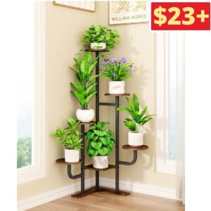 Corner Plant Stand