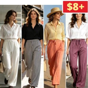 Wide Leg Pants