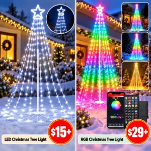 Christmas Tree Topper Lights