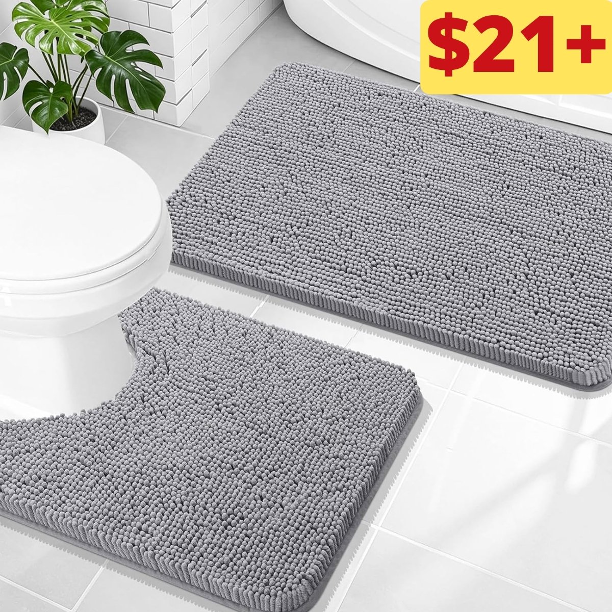 Chenille Bathroom Rug