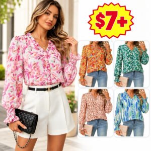 Long Sleeve Boho Tops
