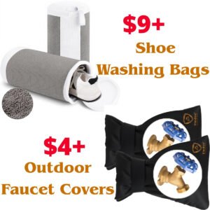 Shoe Washing Machine Bags | Outdoor Faucet Covers