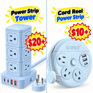 Power strip and tower