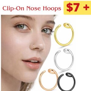 Clip-On Nose Hoops