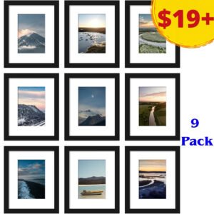 8x10 Picture Frame Set of 9