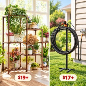 Plant Stand Indoor | Garden Hose Holder
