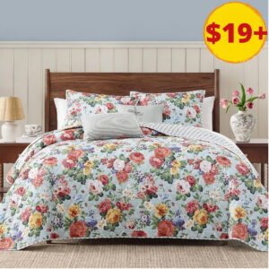 Floral Quilt Set