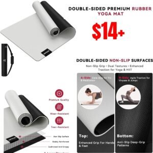 Double-Sided Premium Yoga & Workout Mat