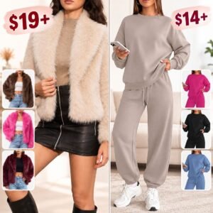 Lounge Sets, Faux Fur Coats