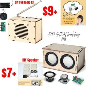 DIY STEM building radio & speaker kits