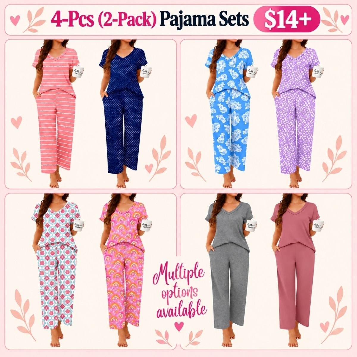 4-pc pajama set