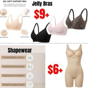 Shapewear & Jelly Bras For Women