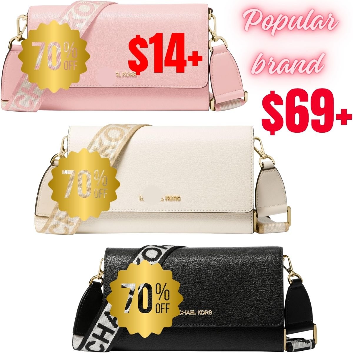 Popular brand handbags