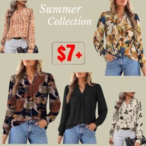 Women's Long Sleeve Blouses