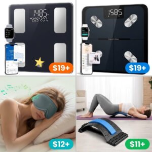 Eye Mask | Back Stretcher Board | Smart Scale
