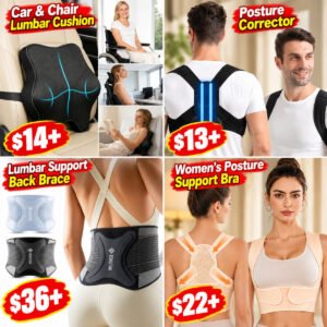 Posture correctors | Lumbar Support Pillow | Back Brace