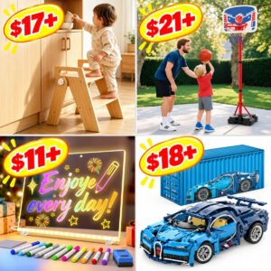 Kids toys and Step Stool
