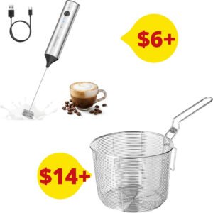 Fry Basket | Rechargeable Milk Frother