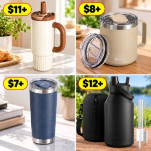 Insulated Water Bottle and Mugs
