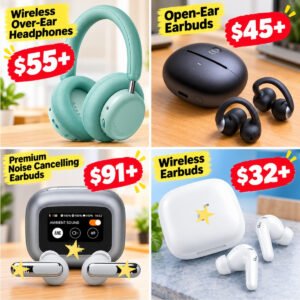 BRANDED Headphones and Earbuds