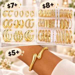 Bracelet and Earrings