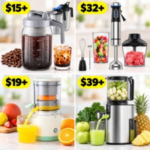 Juicers,  Immersion Blender and Cold Brew Coffee Maker