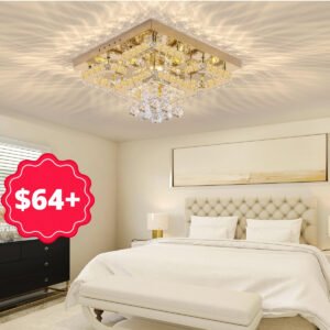 Crystal Ceiling Light