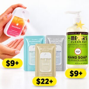 Hand Sanitizer and Hand Soap