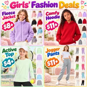 Girls jackets, pull overs and Joggers