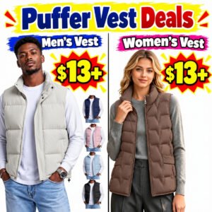 Puffer Vest Men and Women