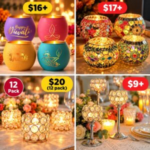 Candle light holders from $9+