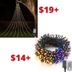LED Christmas String Star Lights