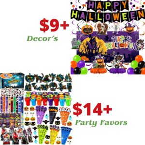 Halloween Decor & Party Favors!