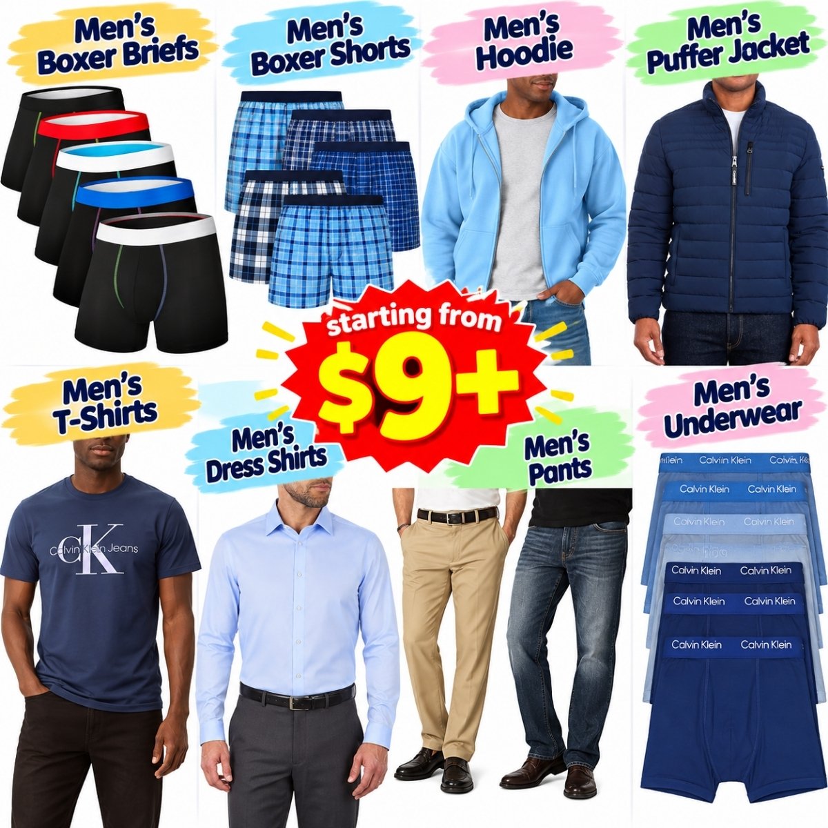 Calvin Klein Men's Apparels
