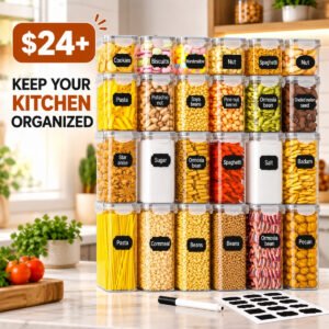 24-Pack Food Storage Containers