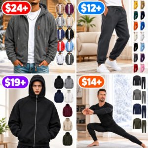 Mens THermals, Pullovers and Sweatpants
