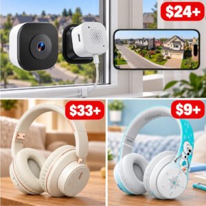 Bluetooth Headphones | Window Camera