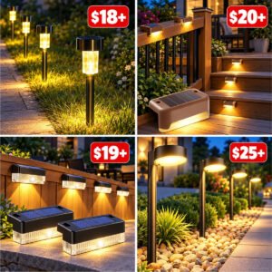 Solar Pathway and Patio lights