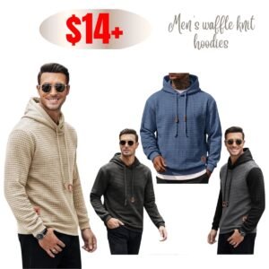 Mens Casual knit Hoodies
