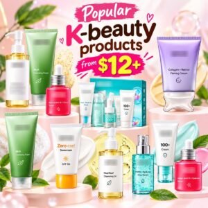 Popular K-beauty products