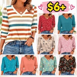 3/4 Length Sleeve Tops