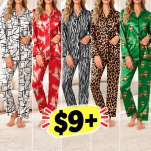 Satin Pajamas Sets